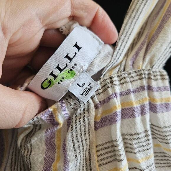 Gilli Striped Cotton Dress - Picture 8 of 8